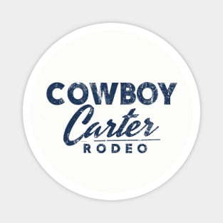 Cowboy Carter Rodeo Vintage Graphic Navy Magnet